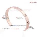 Perfect Replica Cartier Love Open Bracelet - Rose Gold and Diamonds